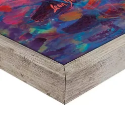 Colorful Reflections I Framed Canvas Art Print