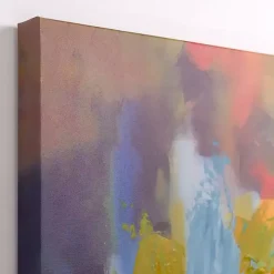 Colorful Saxophone Canvas Art Print
