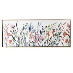 Colorful Wildflowers Framed Art Print