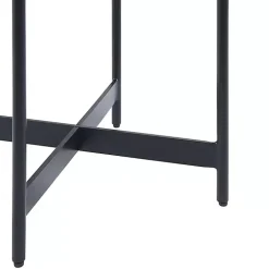 Concrete Round Tray Top Side Table