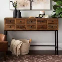 Console Table with Keeping Drawers