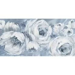 Contemporary Blues Canvas Art Print