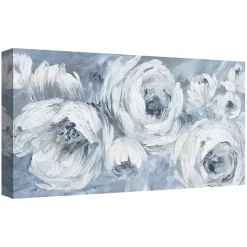 Contemporary Blues Canvas Art Print