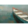 Coral Canoe I Canvas Art Print