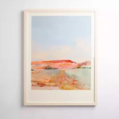 Cotton Candy Sky Framed Art Print