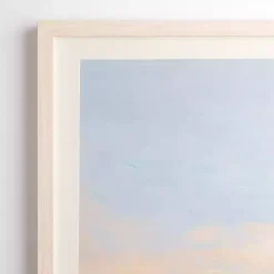 Cotton Candy Sky Framed Art Print