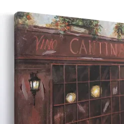 Courtyard Ambiance Canvas Art Print