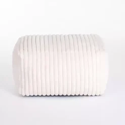 Cream Comfy Foam Lounge Ottoman