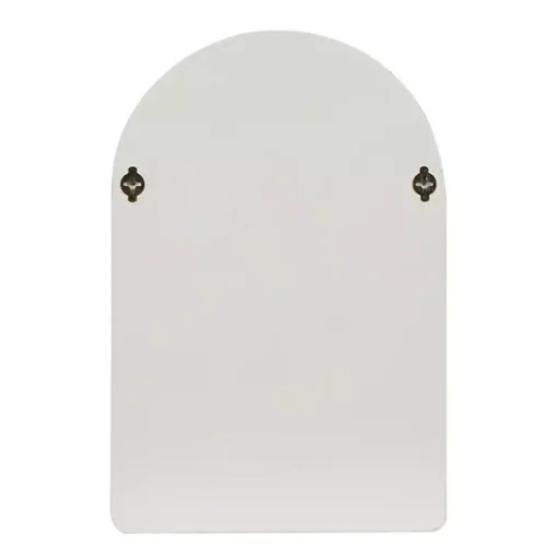 Cream Geometric Arch Wall Shelf