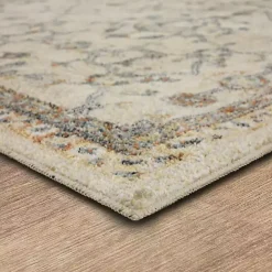 Cream Granary Floral Runner, 2x10