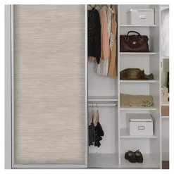 Cream Grassweave Peel and Stick Wallpaper