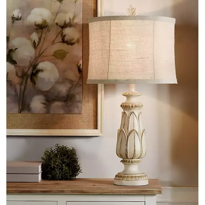 Cream Mackinaw Table Lamp