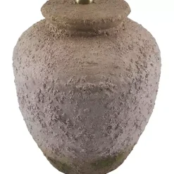 Cream Textured Ceramic Lia Table Lamp