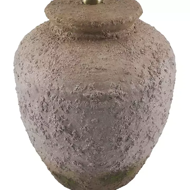 Cream Textured Ceramic Lia Table Lamp