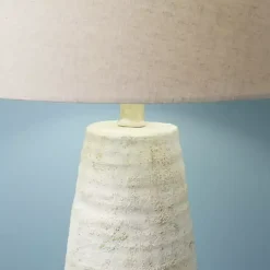 Cream Textured Maggie Table Lamp