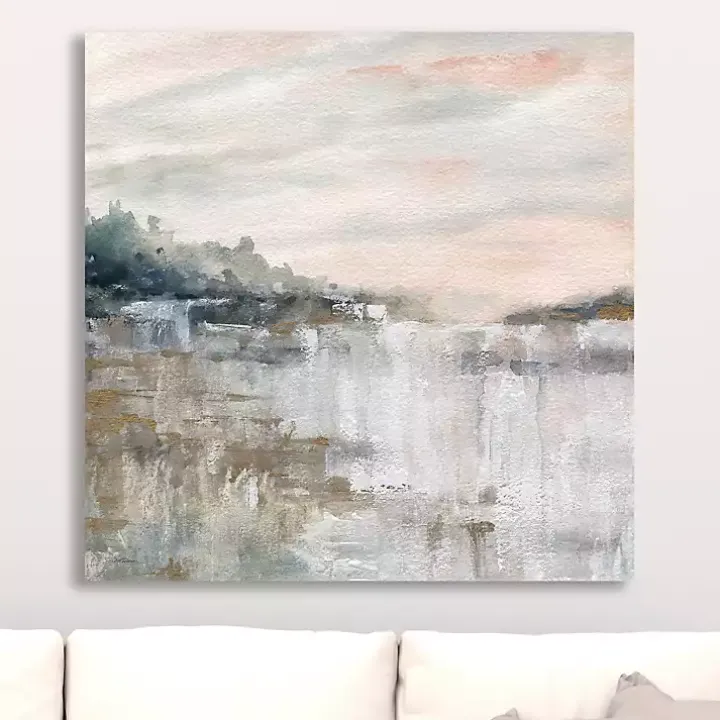 Crystal Falls Canvas Art Print