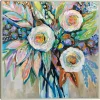 Curious Bouquet Framed Canvas Art Print