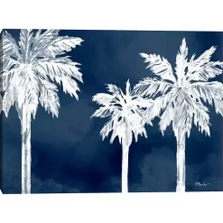 Cyano Palms Canvas Art Print, 40x30 in.