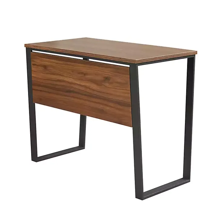 Dark Coffee Wood Computer Desk