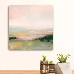 Dark Glowing Valley Canvas Art Print, 20x20 in.