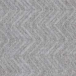 Dark Gray Herringbone Pattern Area Rug, 2x3