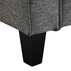 Dark Gray Performance Fabric Danna Accent Chair