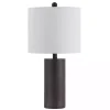 Dark Gray Textured Nori Table Lamp