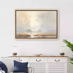 Dear to the Shepherd Framed Canvas Art Print