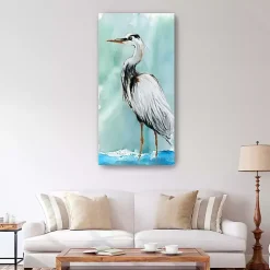 Delray Crane II Canvas Art Print