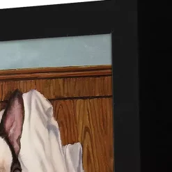 Dirty Dog Framed Art Print