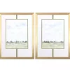 Distant View Framed Art Prints, Set of 2