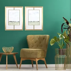 Distant View Framed Art Prints, Set of 2