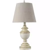 Distressed Cream Table Lamp