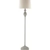 Distressed Gray Hadlee Floor Lamp