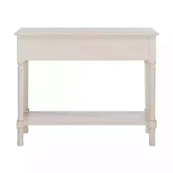 Distressed Natural Ronan 2-Drawer Console Table