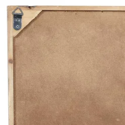 Distressed White and Blue Farm Star Wall Plaque