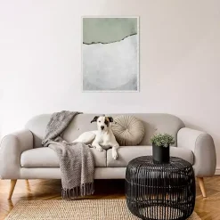 Divided Framed Canvas Art Print