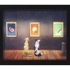Dog Museum Framed Art Print
