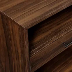 Doreen Dark Brown Hairpin Console Table