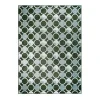 Dula Sage Green Washable Area Rug, 5x7