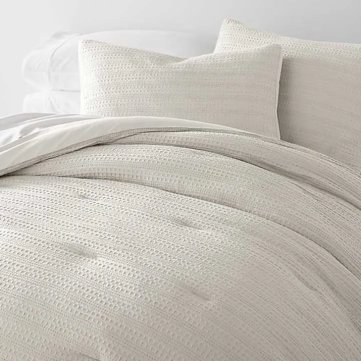Dune Waffle Ultra-Soft 3-pc. Queen Comforter Set