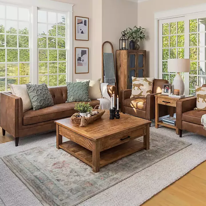 Easton Mango Wood Coffee Table