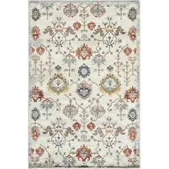 Elina Beige Accent Rug, 2x3