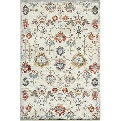 Elina Beige Area Rug, 7x9