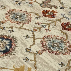 Elina Beige Area Rug, 7x9