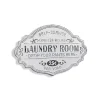 Enamel Laundry Room Wall Plaque