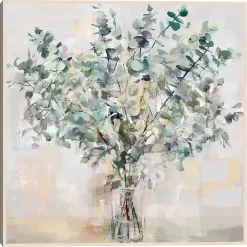Essential Greens I Framed Canvas Print, 35x35 in.