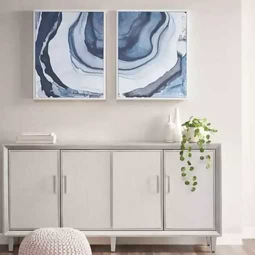 Ethereal Framed Canvas Art Print, Set of 2