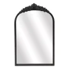 Everlaine Black Modern Victorian Wall Mirror