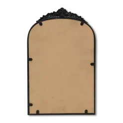 Everlaine Black Modern Victorian Wall Mirror